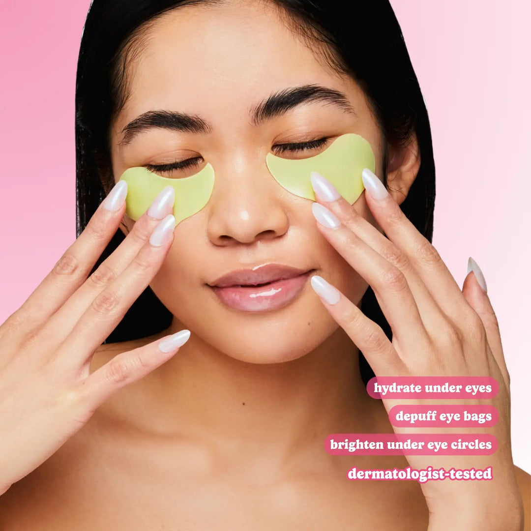Strawberry Matcha Latte Depuffing &amp; Hydrating Eye Patches