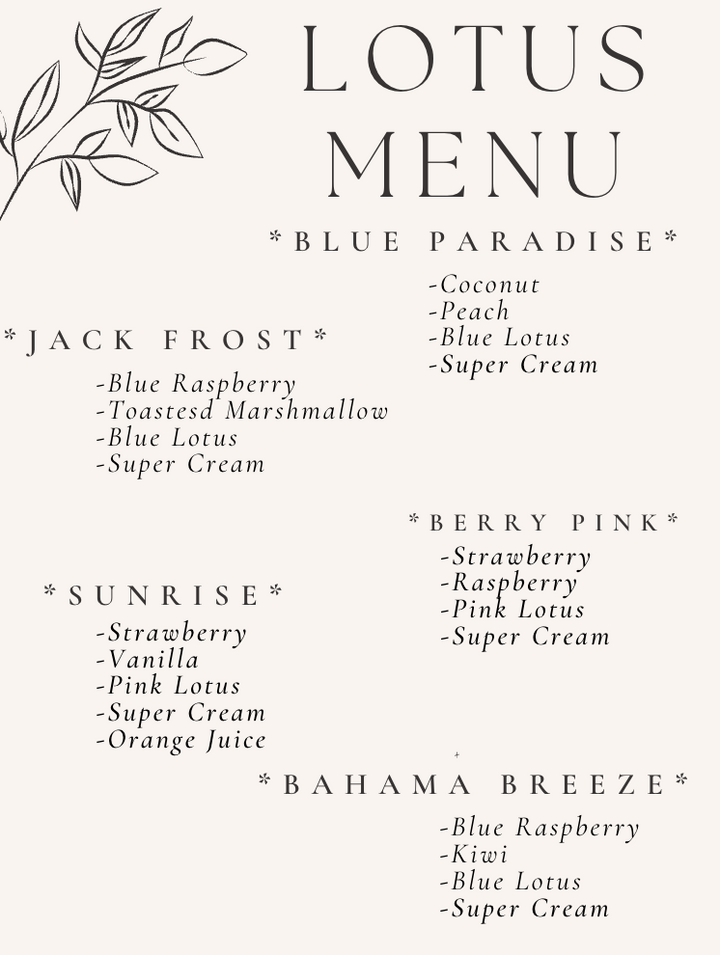 Lotus Menu