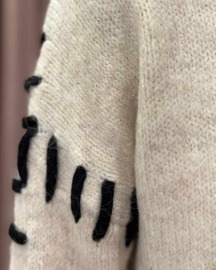 Stitch Detail Sweater Top