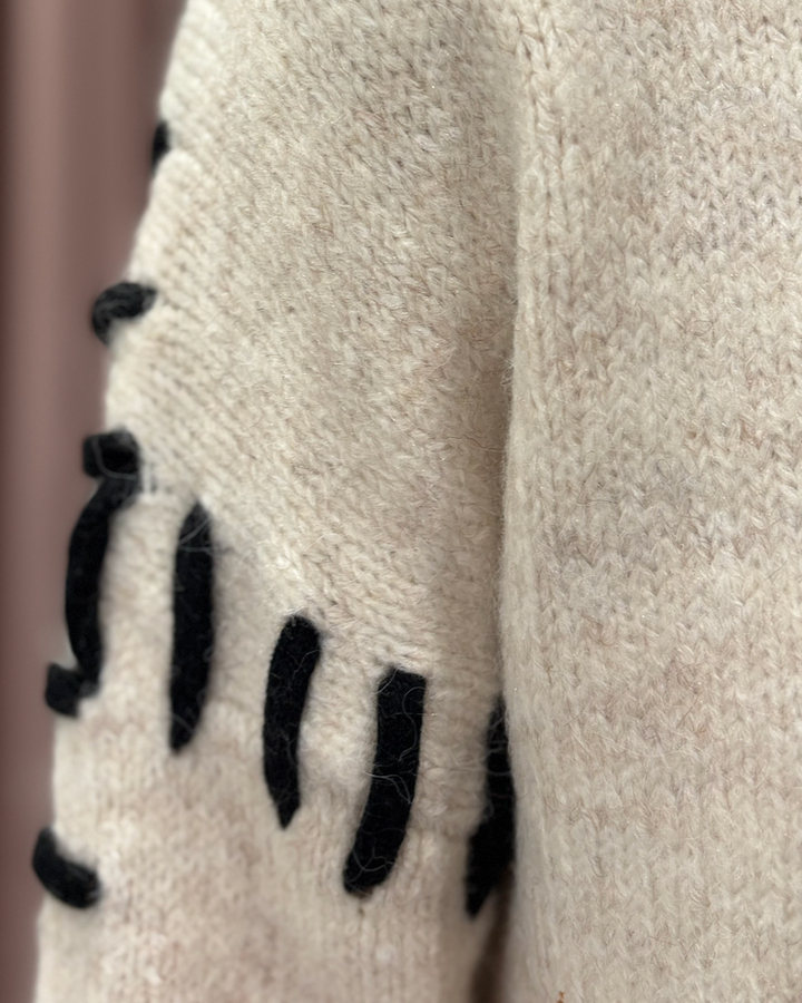 Stitch Detail Sweater Top