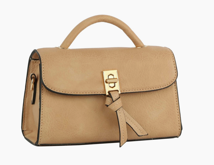 Top Handle Satchel Crossbody Bag