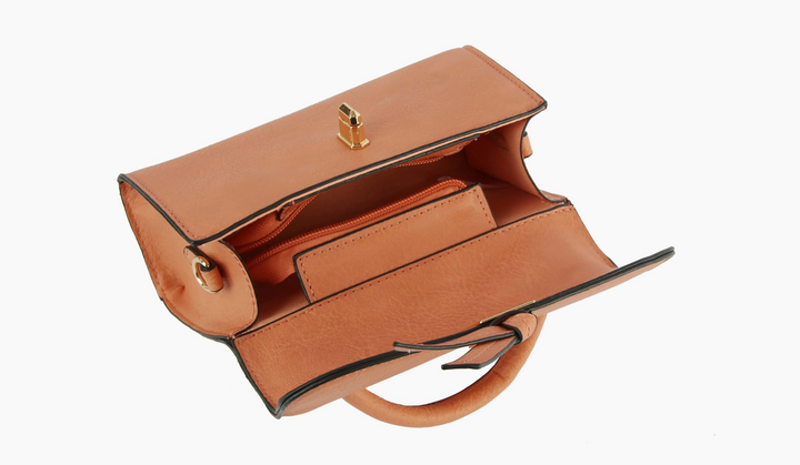 Top Handle Satchel Crossbody Bag