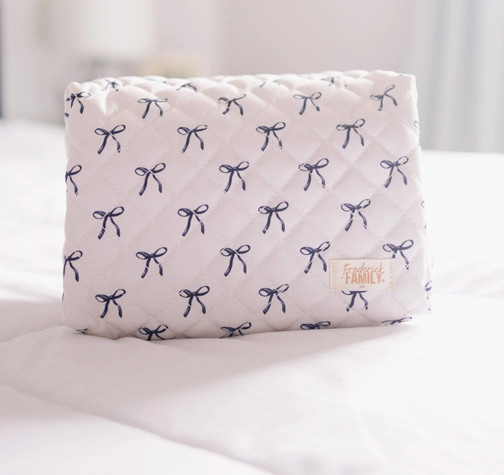 Quilted Carry All Pouch