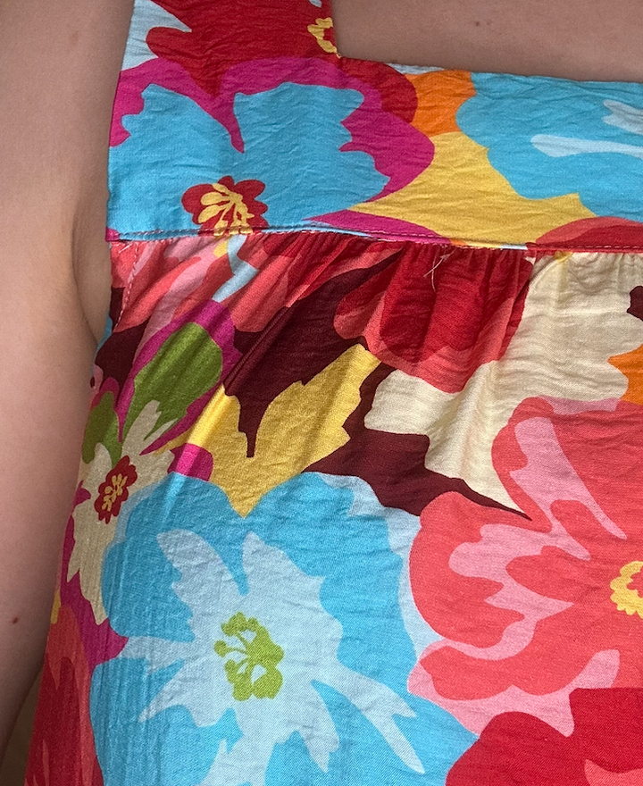 Sleeveless Floral Printed Tank Top