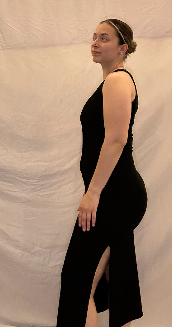 Solid Sleeveless Midi Dress