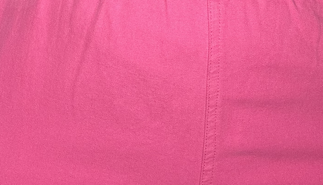 Pink Woven Cotton Pull-On Shorts