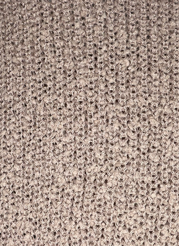 Taupe Short Sleeve Sweater Top