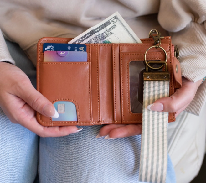 Bifold Keychain Wallet