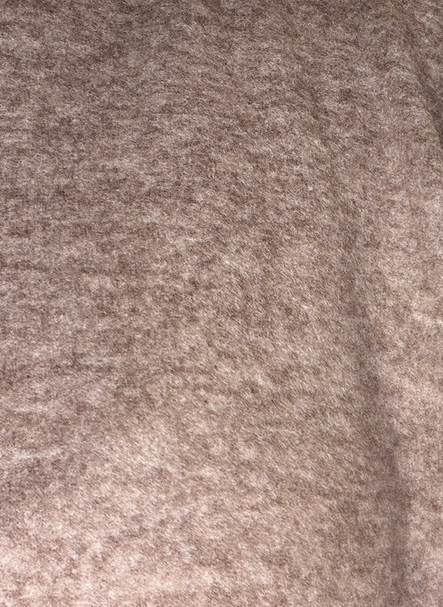 Brushed Melange Hacci Turtleneck Oversized Sweater