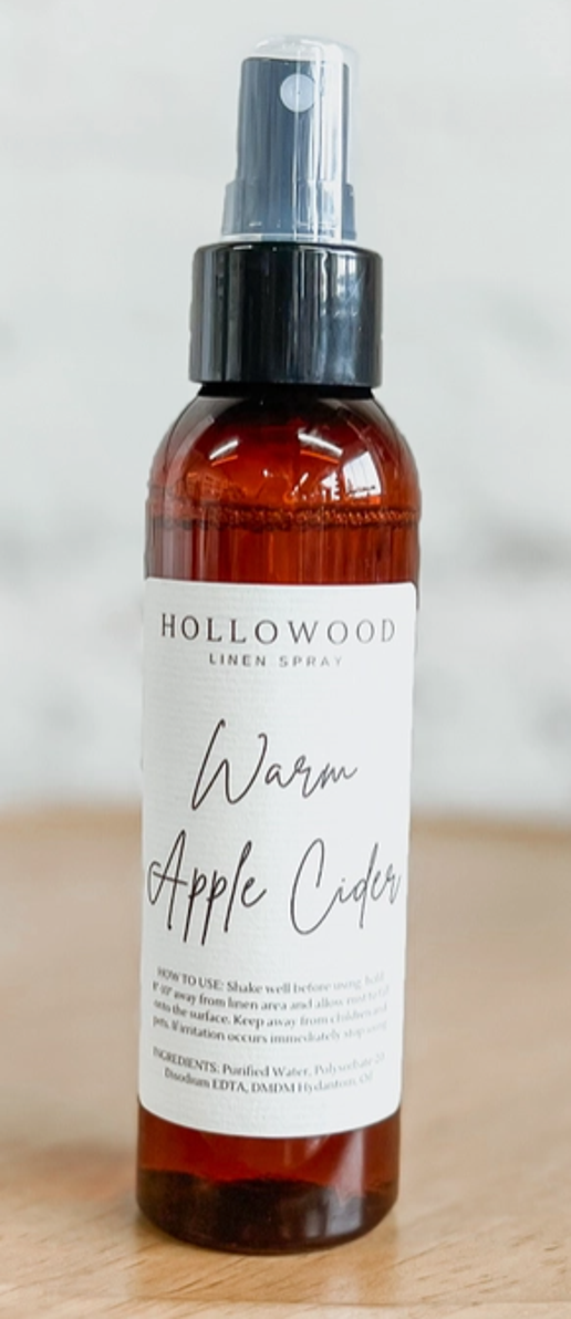 Warm Apple Cider | 4 oz | Fall | Linen Spray