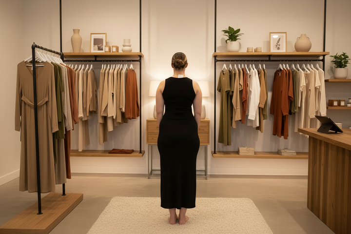 Back - Centered, Closer