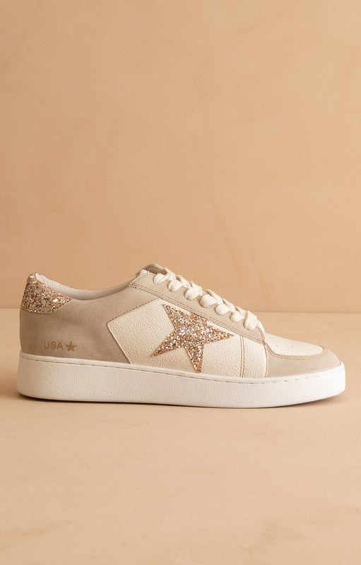 The Liberty - Glitter Star Sneakers