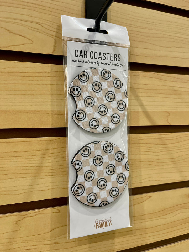 Car Coasters Set of 2