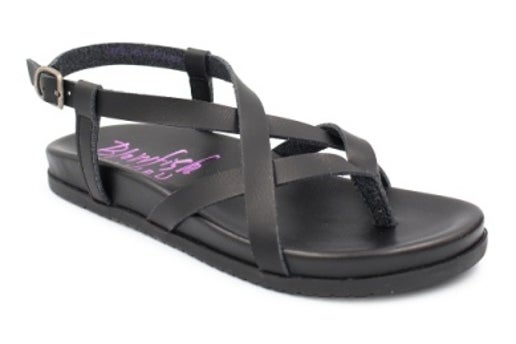 Black Strappy Sandals