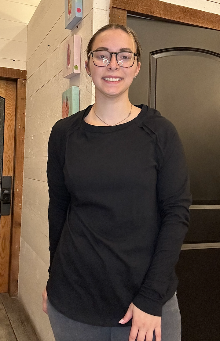 Cotton Raglan Sleeve Thumbhole Top