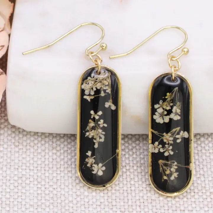 Bouquet Bar Baby’s Breath Dried Flower Earrings