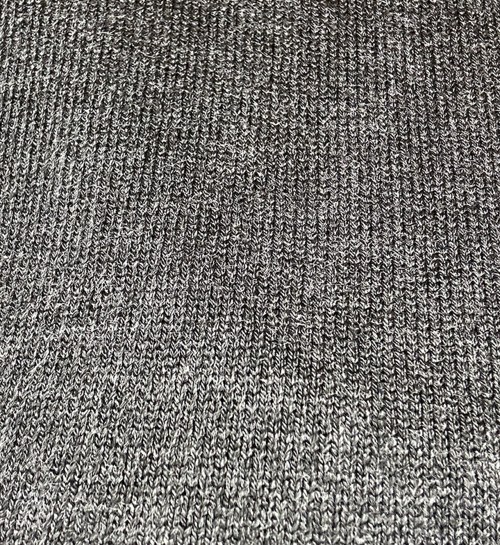 Women's Charcoal Knit Hoodie Sweater with Front Pocket – Soft, Cozy & Relaxed Fit