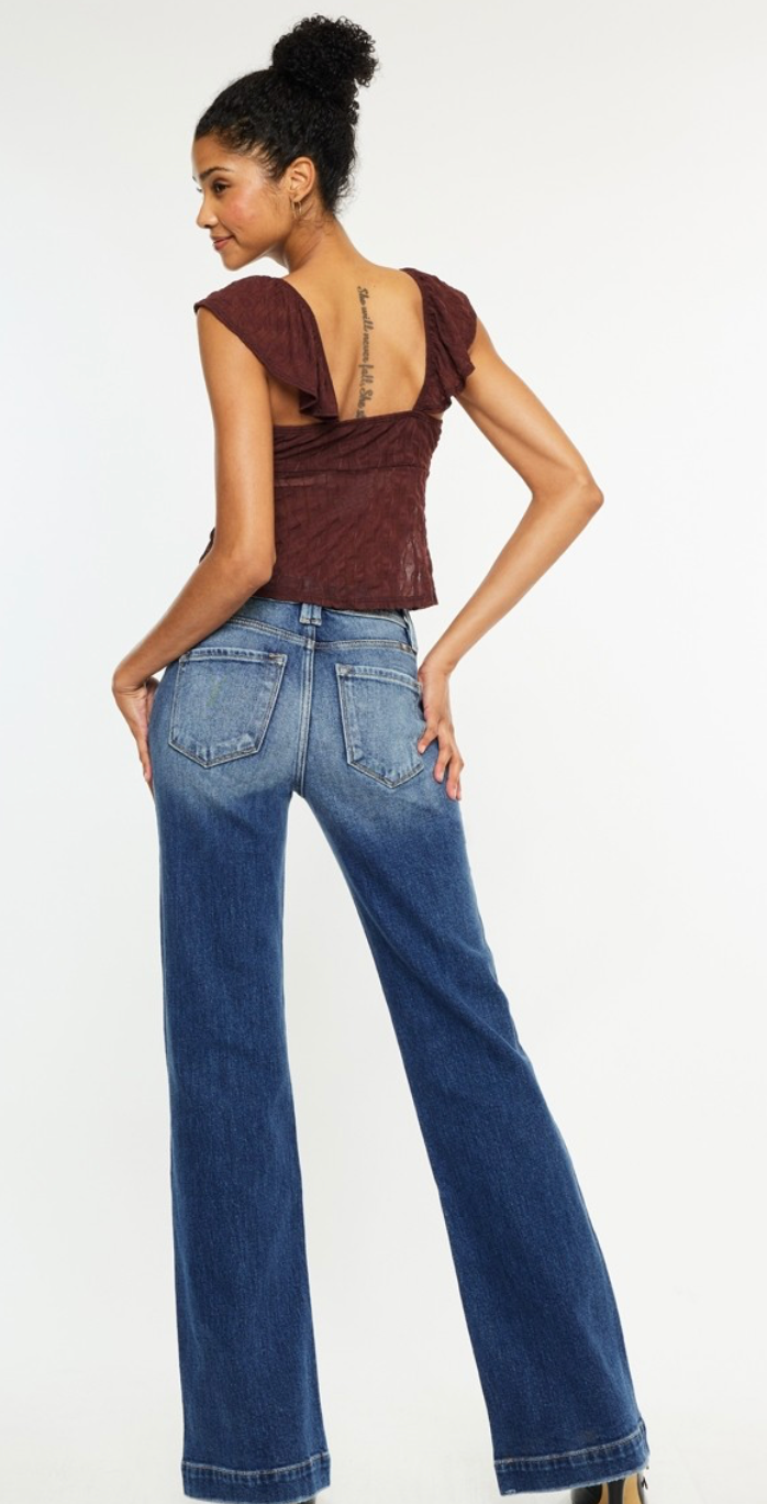 High Rise Holly Flare Jeans