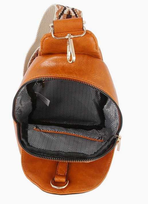 Dark Denim Guitar Strap Sling Bag