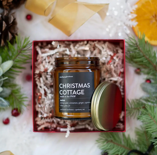 Christmas Amber Tumbler 7.2oz Soy Candle