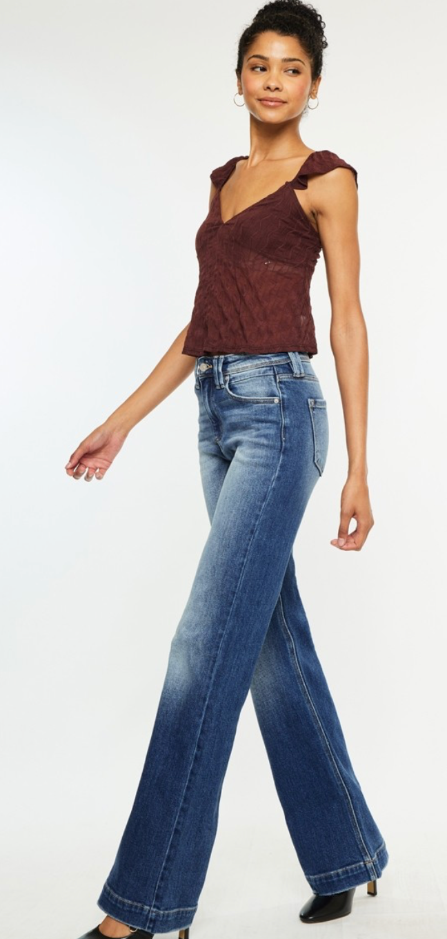 High Rise Holly Flare Jeans