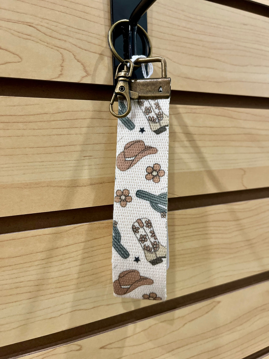 Canvas Wrist Keychain Lanyard