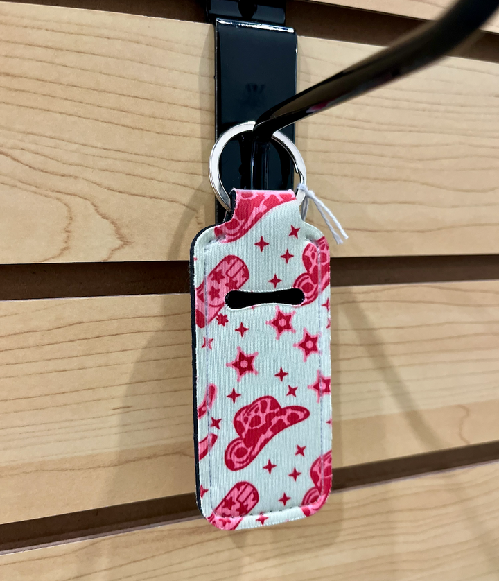 Chapstick Holder Keychain