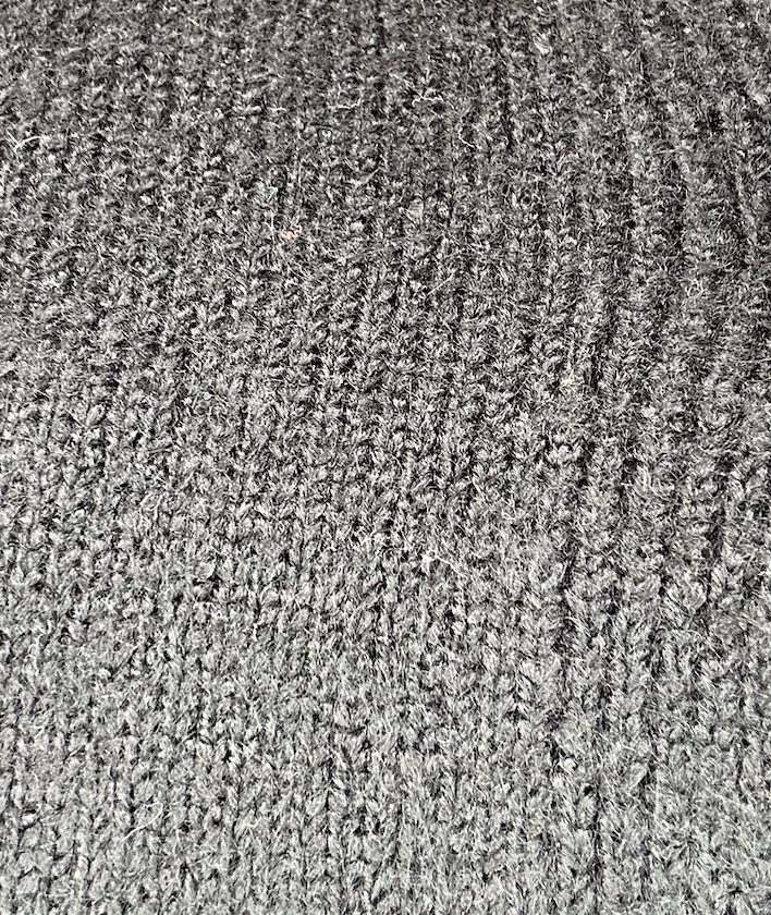 Relaxed Fit Roll Neck Button-down Cardigan Sweater