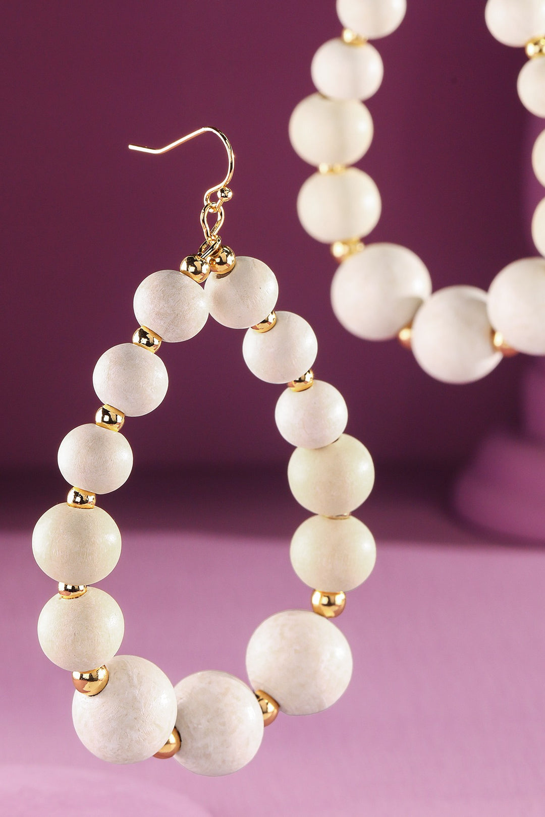 Teardrop Hoop Earring