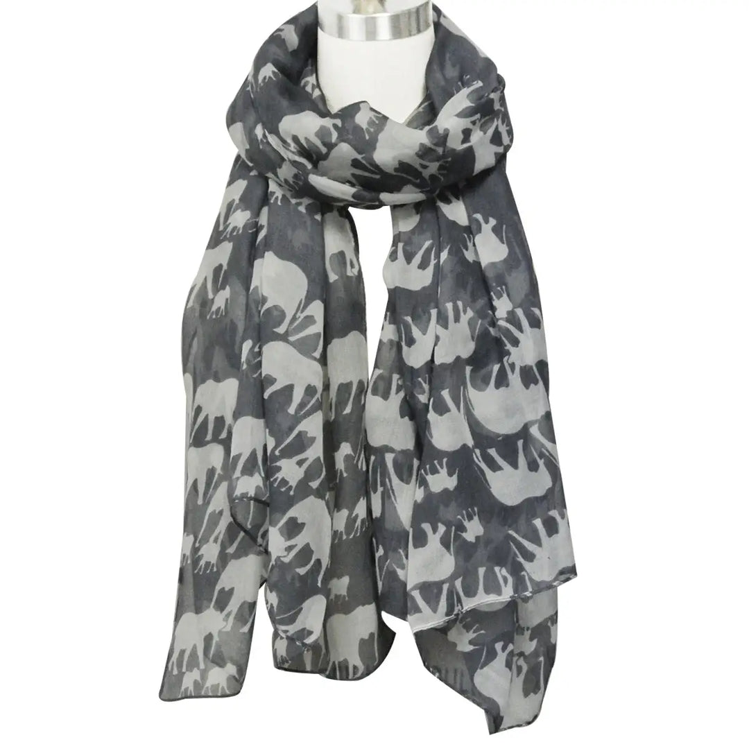 Elephant Print Scarf