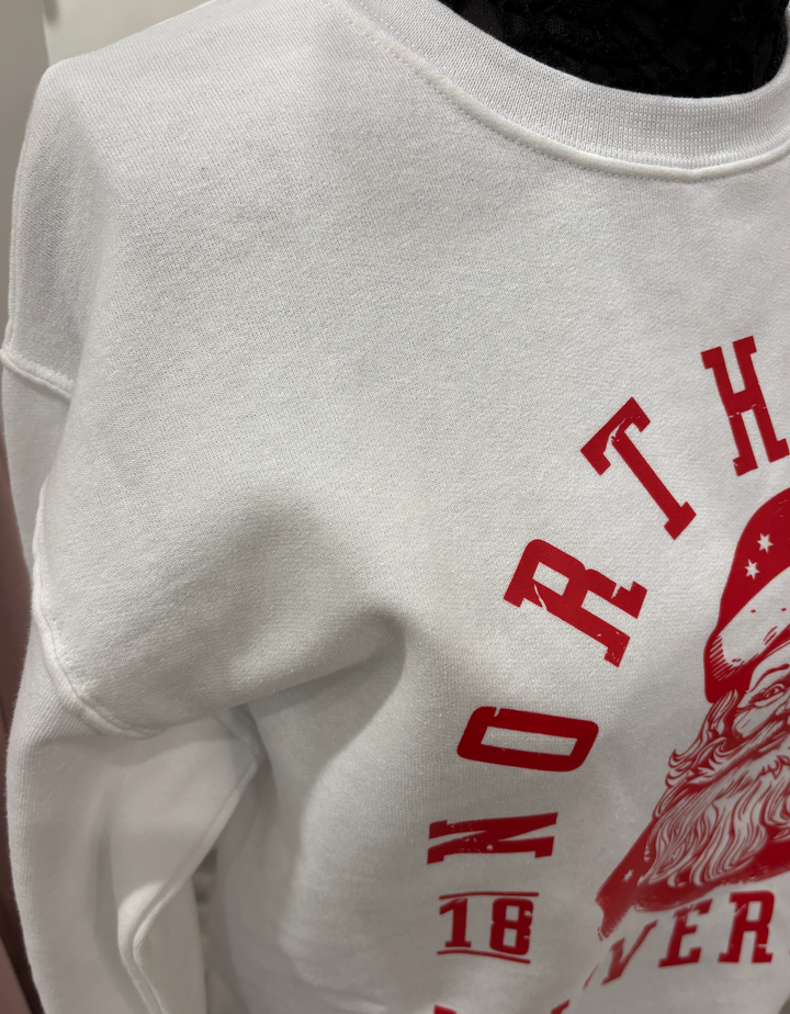 North Pole University Crewneck Sweatshirt