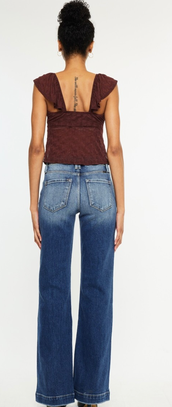 High Rise Holly Flare Jeans