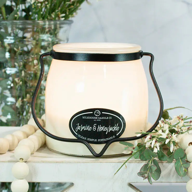16oz Milkhouse Butter Jar Candle
