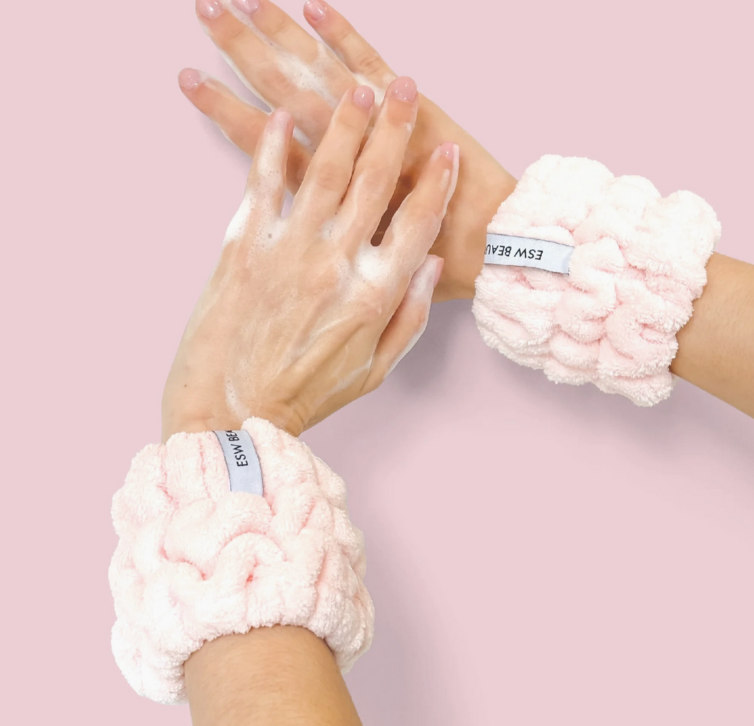 Skincare Headband &amp; Wristbands