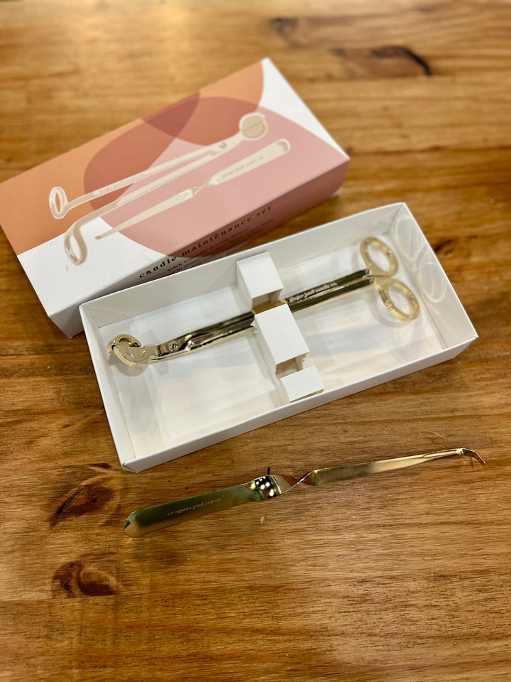 Candle Maintenance Set - Gold