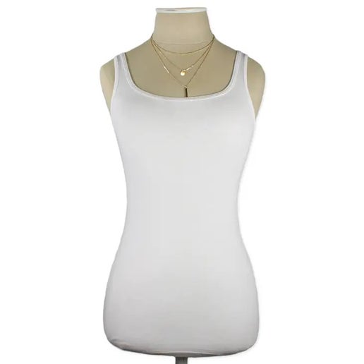 Gold Delicate Chain Charms Necklace