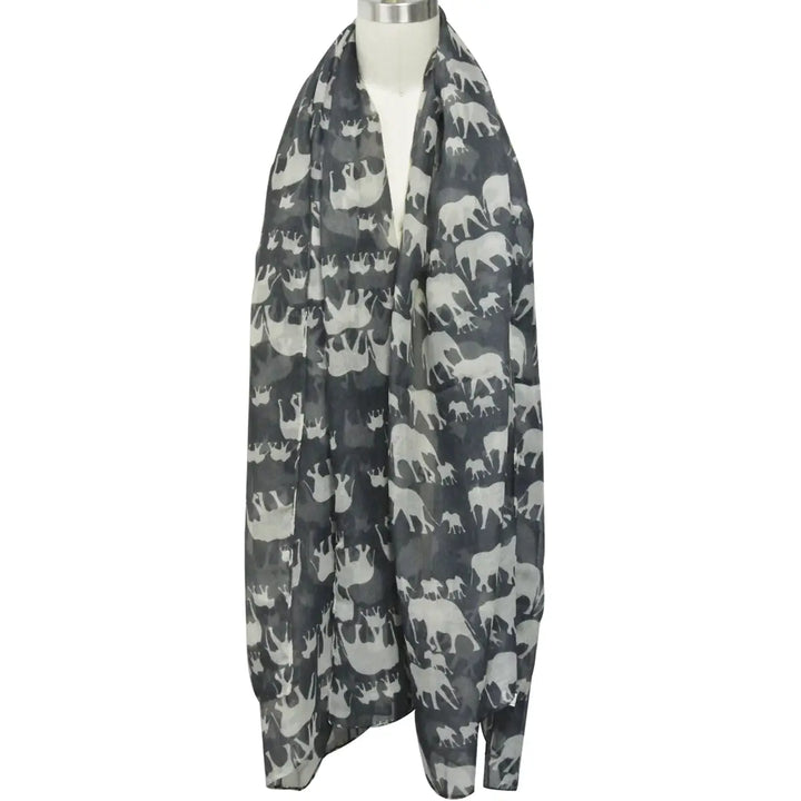 Elephant Print Scarf