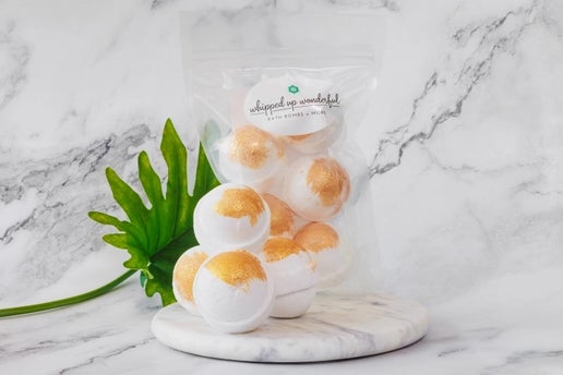 Milk and Honey Itty Bitty Bombombs - Mini Bath Bomb - 5 Pcs