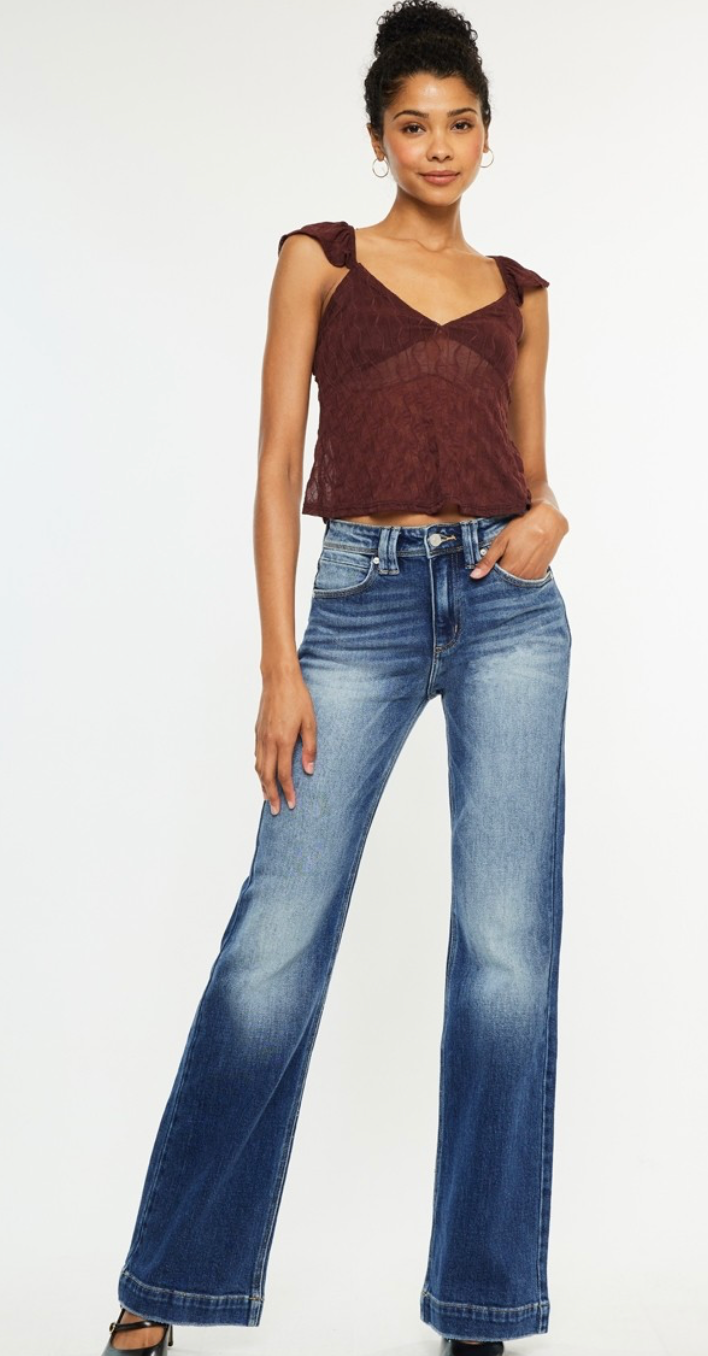 High Rise Holly Flare Jeans