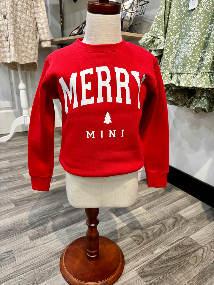 Merry Mini Little Girls Tee