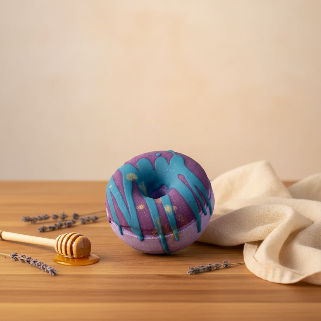 Lavender Honey Bath Doughnut – Warm Table
