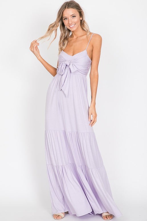 Sleeveless Ruffled Maxi Dress