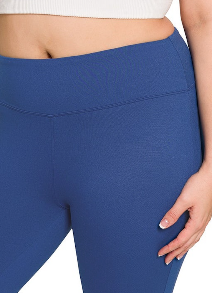 Microfiber Soft Waistband Leggings