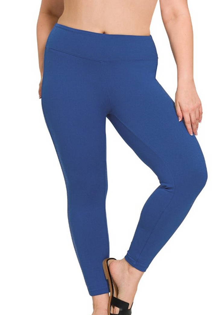 Microfiber Soft Waistband Leggings