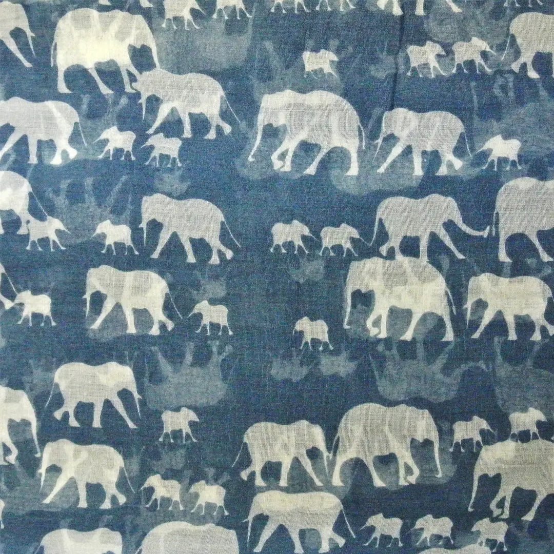Elephant Print Scarf