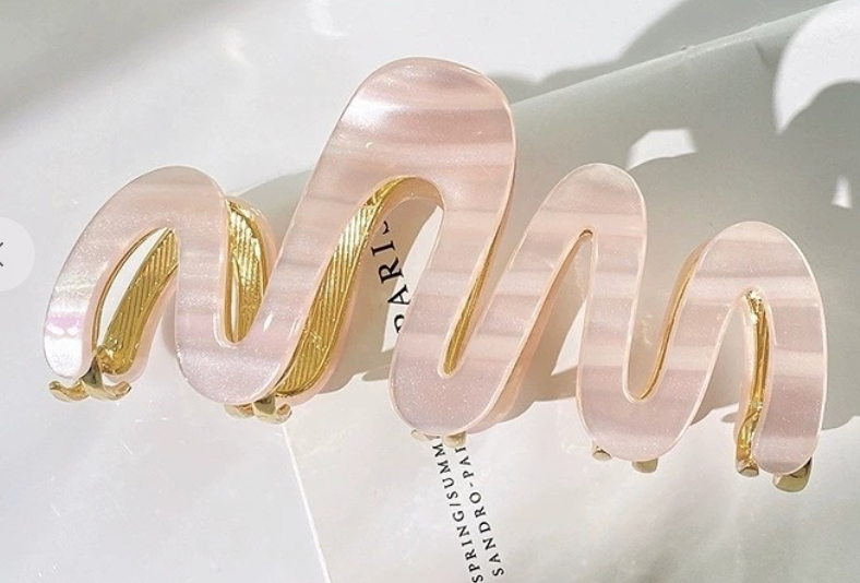 Premium Pvc Casting Hair Claw Clips