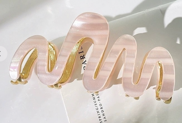 Premium Pvc Casting Hair Claw Clips