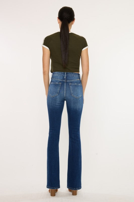 High Rise Bootcut Jeans