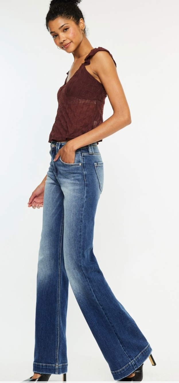 High Rise Holly Flare Jeans