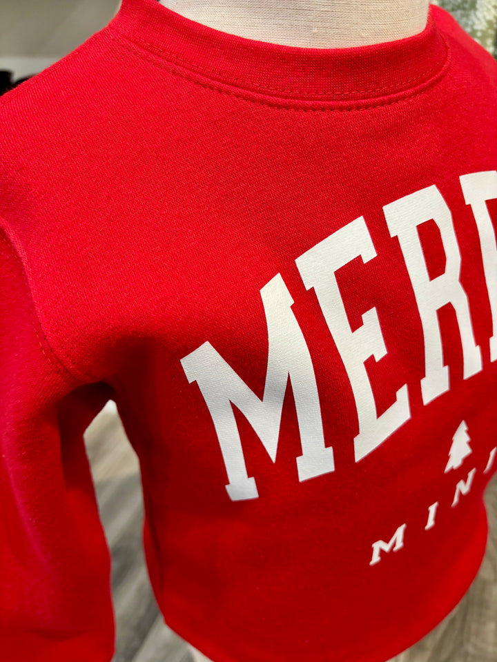 Merry Mini Little Girls Tee